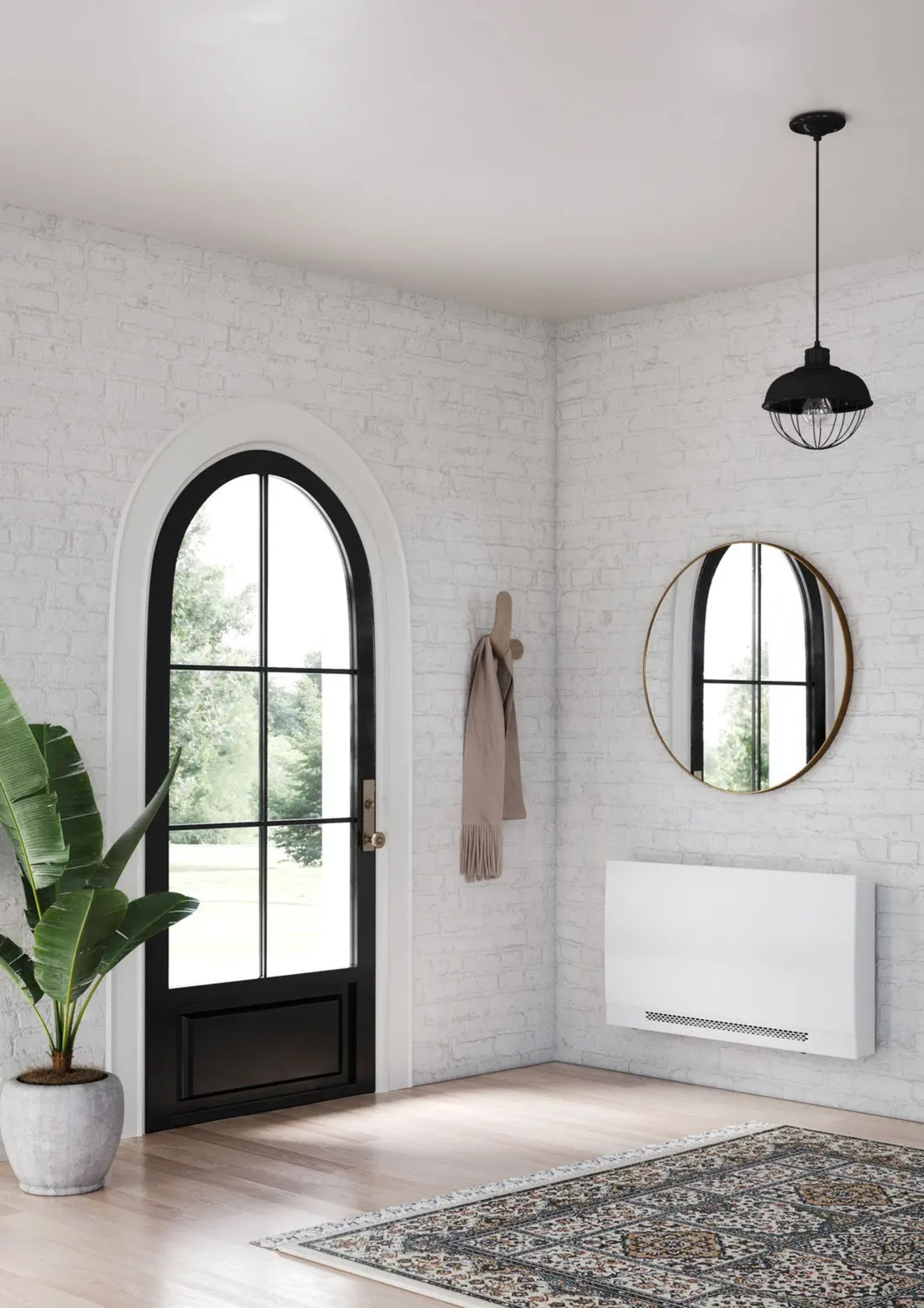 Carisma Whisper CFF-ECM-MV-2V-CB-T 10 viftekonvektor m/ventil, venstretilkobling