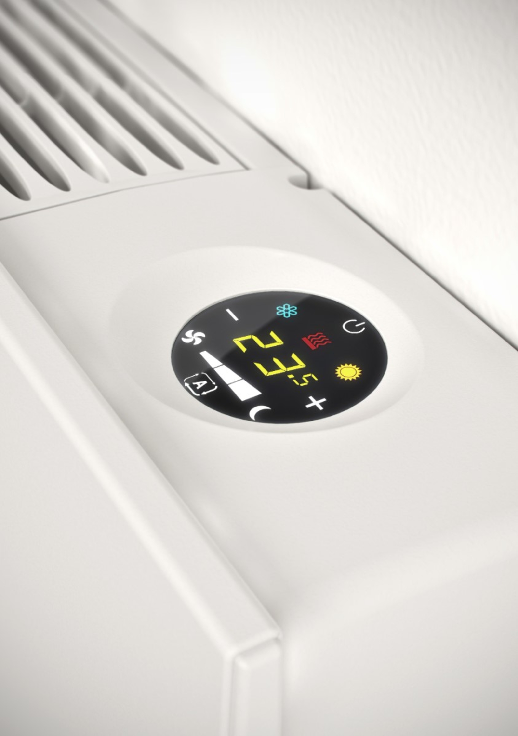 Carisma Whisper CFF-ECM-MV-2V-CB-T 10 viftekonvektor m/ventil, venstretilkobling