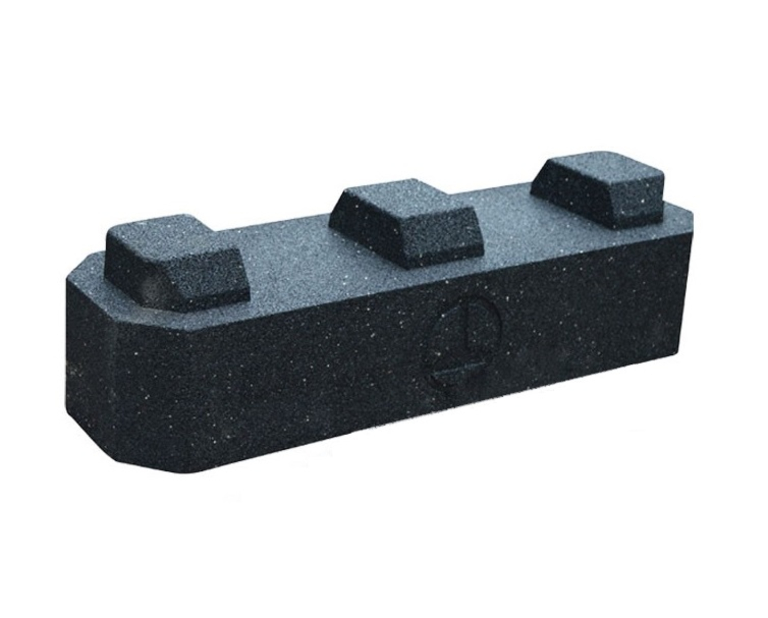 Big Foot Fix-It Forhøyningssokkel 600, H 120 x L 600 x B 180 mm, i vibrasjonsdempende gummi