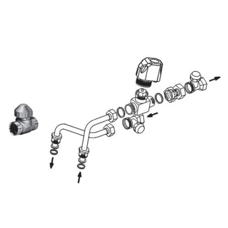 2-veisventil for Sabiana Skystar 02 - 32