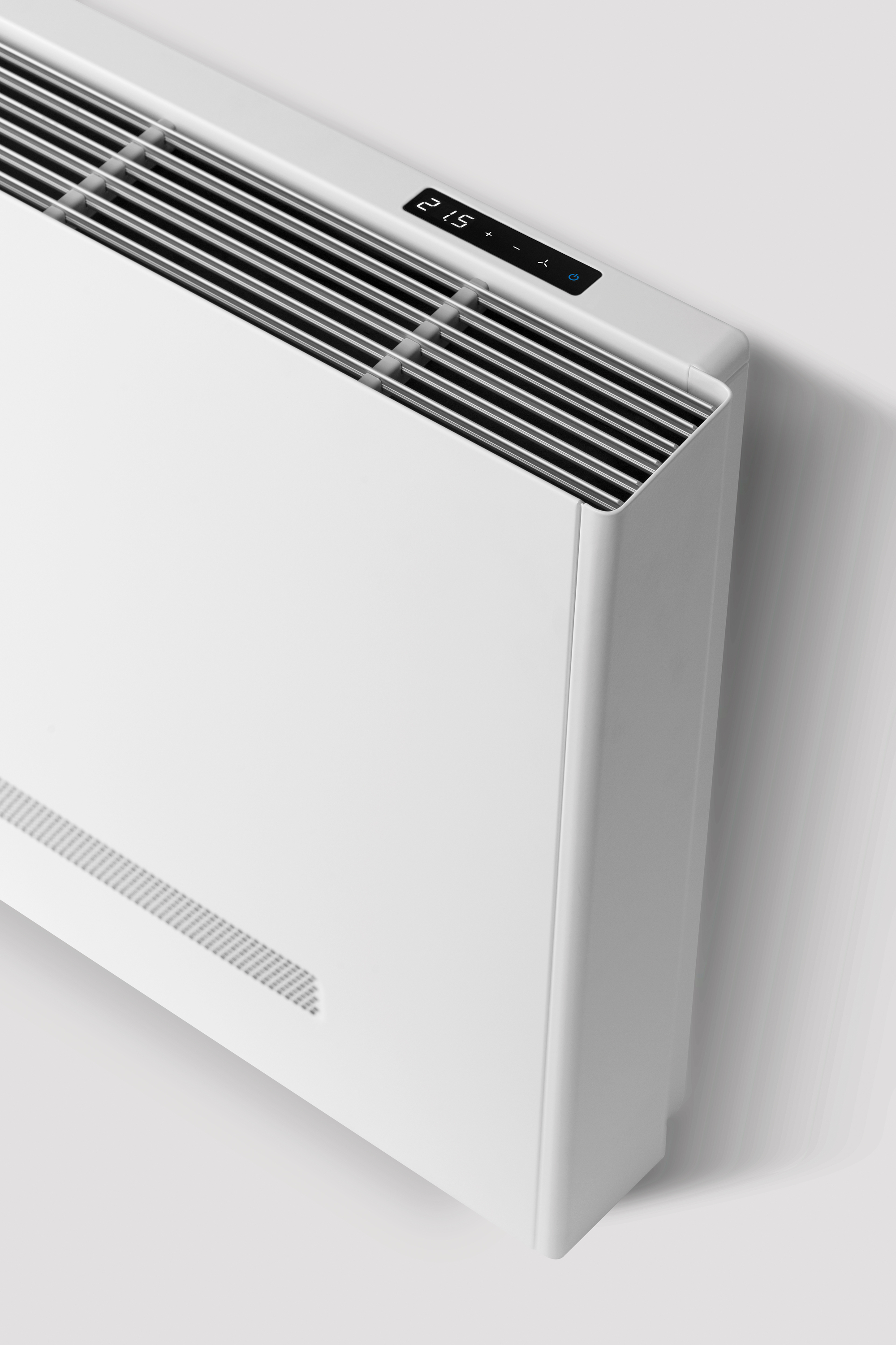 Romeo M-RC-TD 1 viftekonvektor, hvit, venstretilkobling