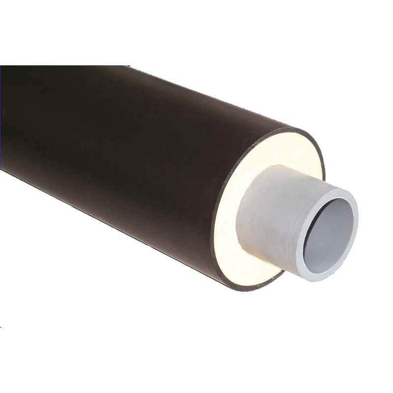 PU SL kulvertrør m/ isolasjon av polyuretanskum, 160 / 250 mm, grå, 11,8 meter