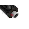 Flexalen 600 kulvertr&#248;r for tappevann, singel 25/90 mm m/ varmekabel FPC 20 W, gr&#229;, meterpriset