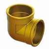 Flexalen messing vinkel 90&#176;, DA25 IG 3/4“ / DA25 IG 3/4“