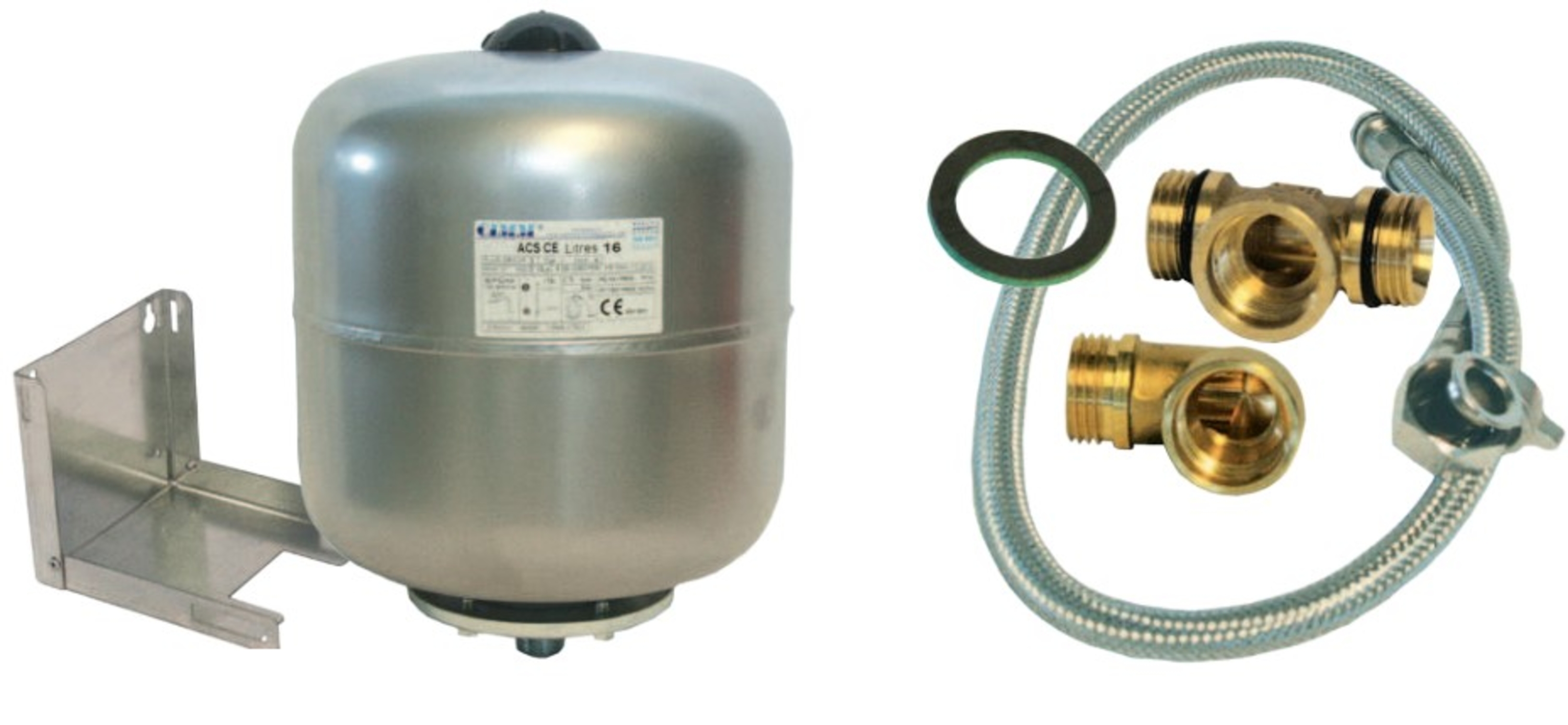 Salgspakke Ekspansjonskar(Membrantank) 16 L m/ veggbrakett