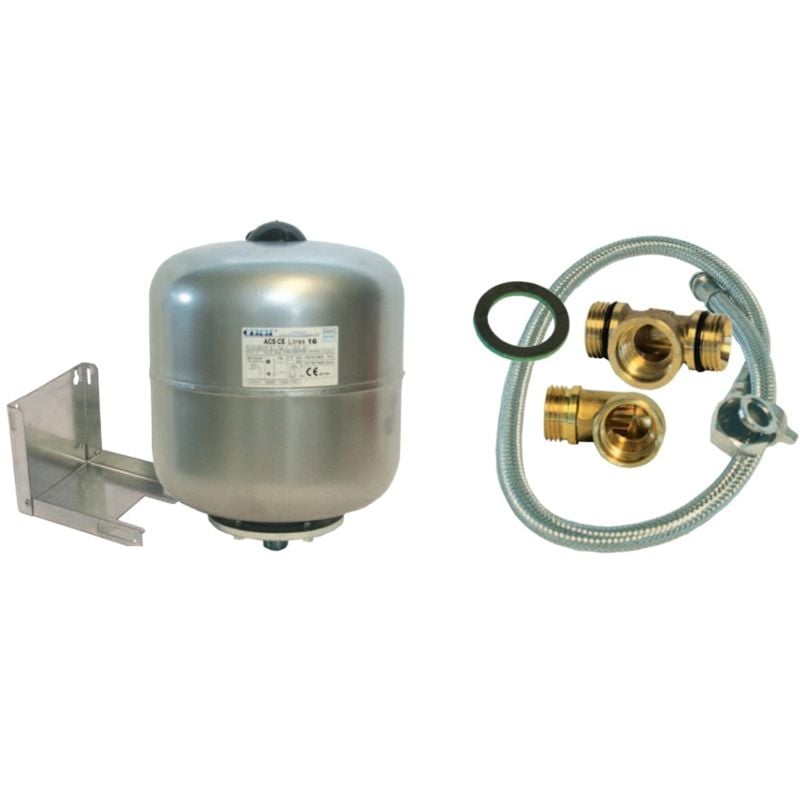 Salgspakke Ekspansjonskar(Membrantank) 8 L m/ veggbrakett