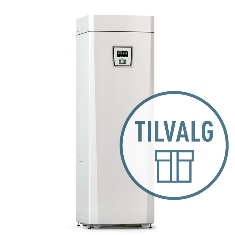 Tilvalgspakke varm side for CTC varmepumper, opptil 10 kW dT 5K og 20 kW dT10K anleggseffekt ved DUT