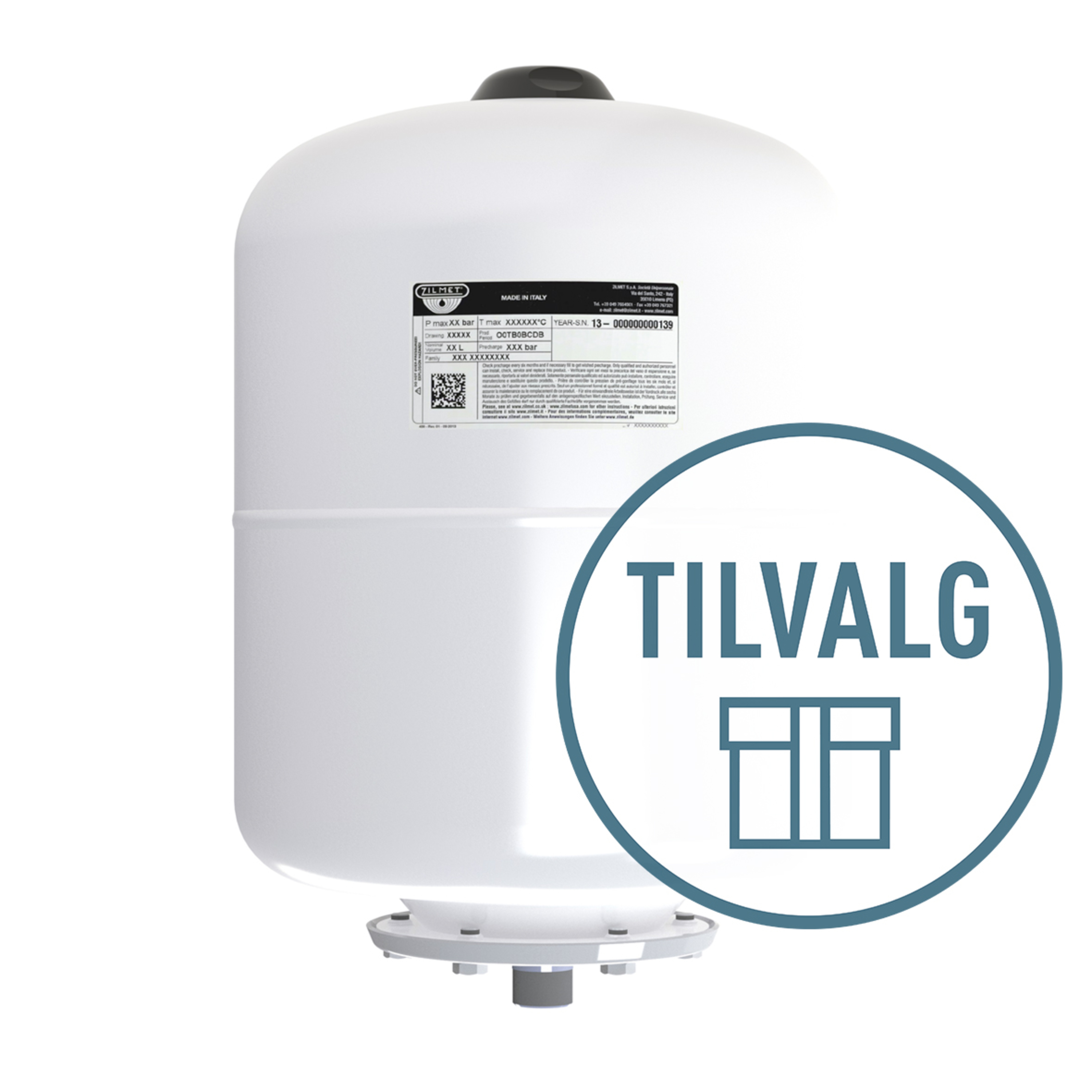 Tilvalgspakke kald side for CTC væske-vann varmepumper 16 kW