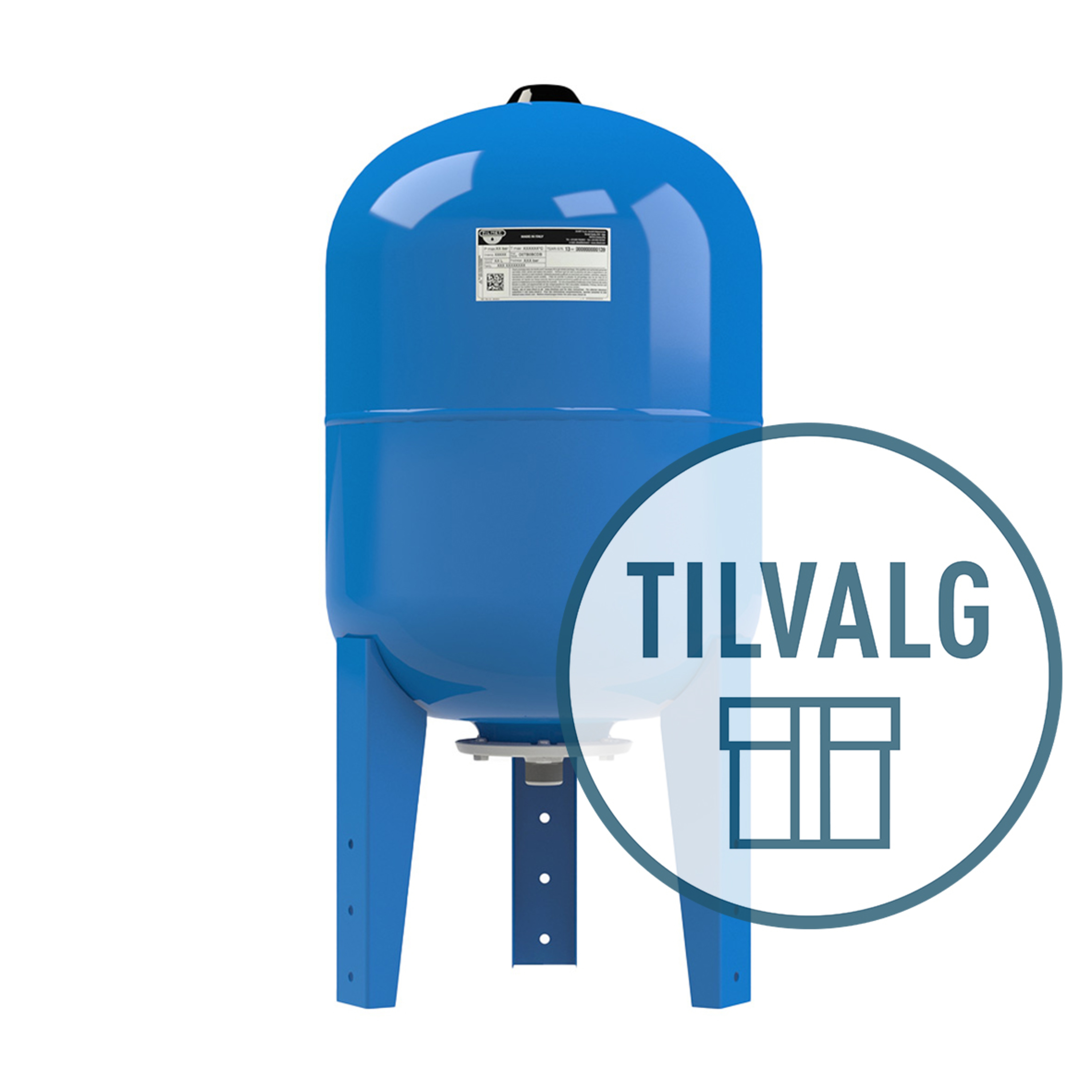 Tilvalgspakke kald side for CTC væske-vann varmepumper opp til 18 kW, 3x uttak