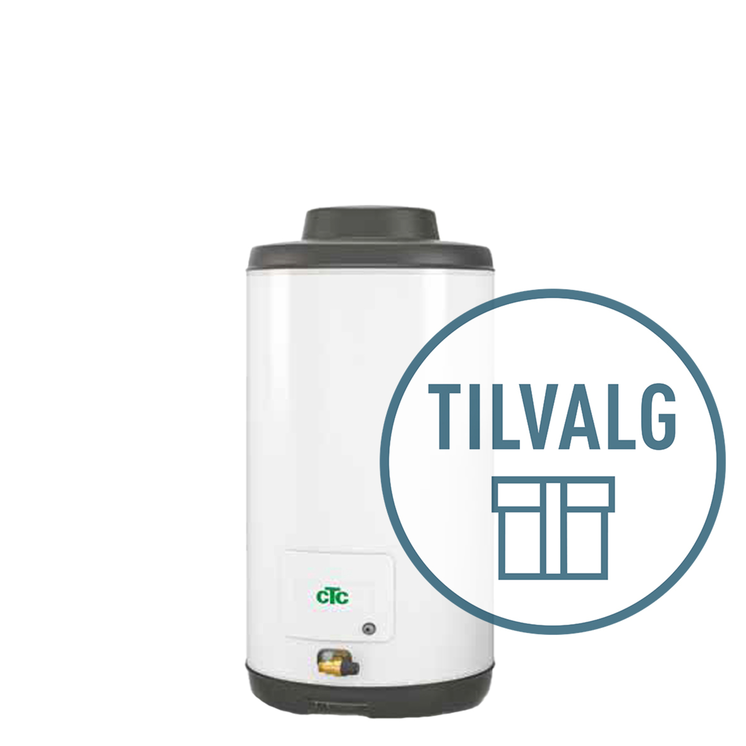 Tilvalgspakke CTC spissbereder 200 l