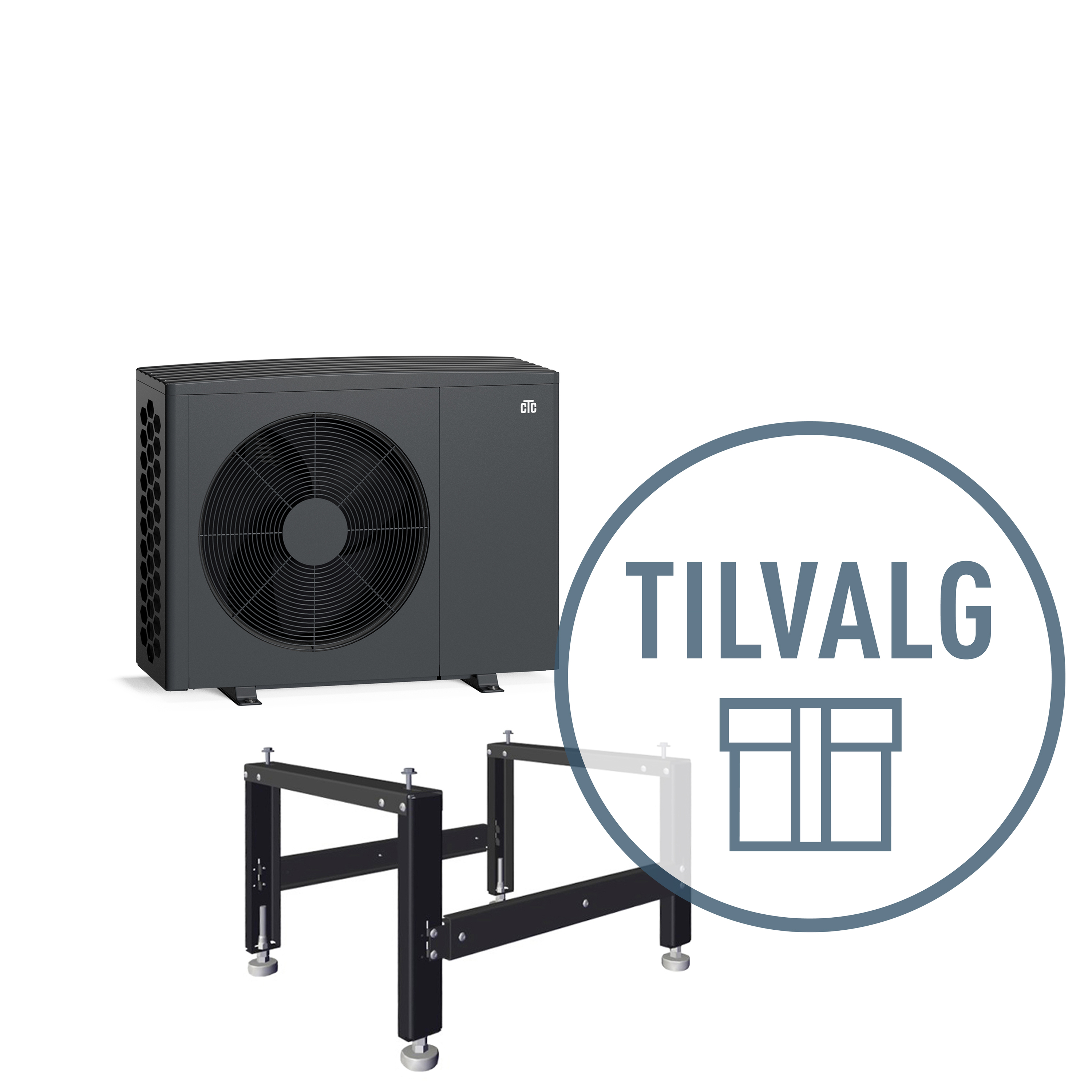 Tilvalgspakke for CTC EcoAir C106 utedel