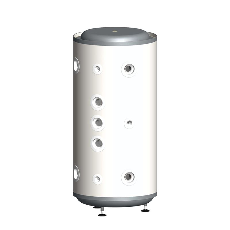 AKH 500 akkumulatortank, m/uttak for 3 el.kolber