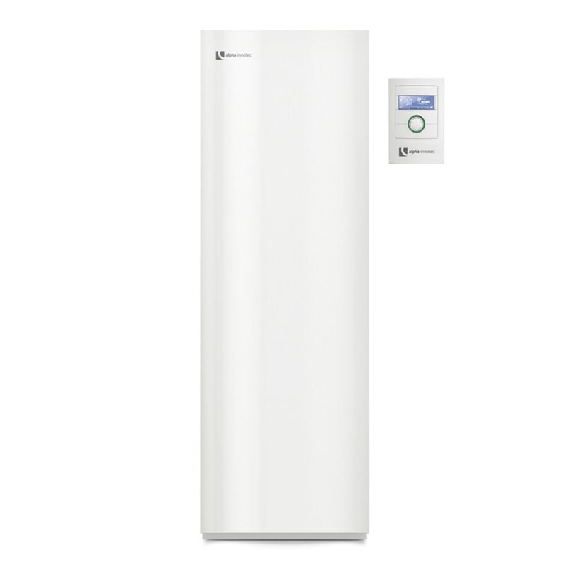 Alterra PWZSV 162H3S Inverter væske-vann varmepumpe m/ bereder, 3~ 400 V