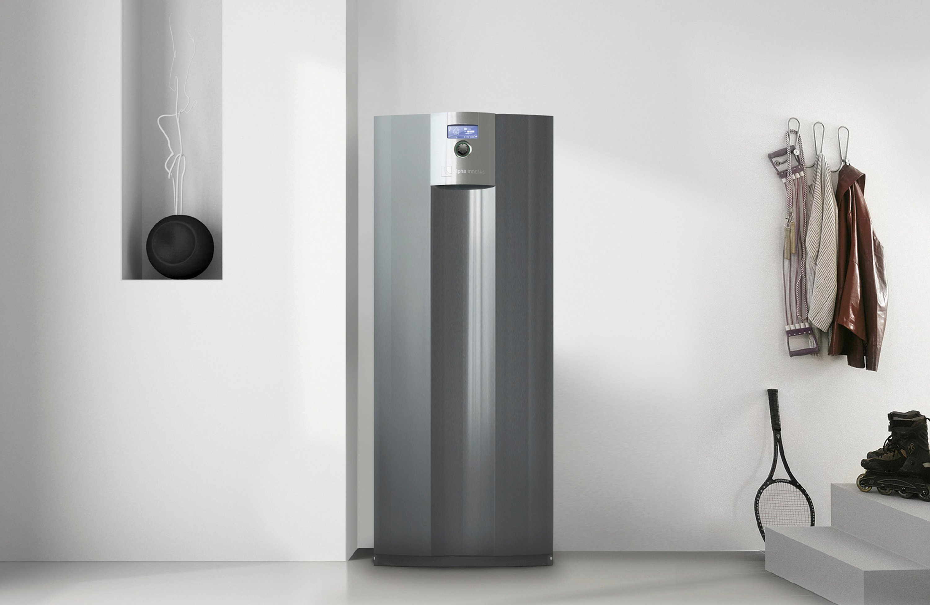 Alterra SWCV 122H1 Inverter, 1~ 230 V, væske-vann varmepumpe