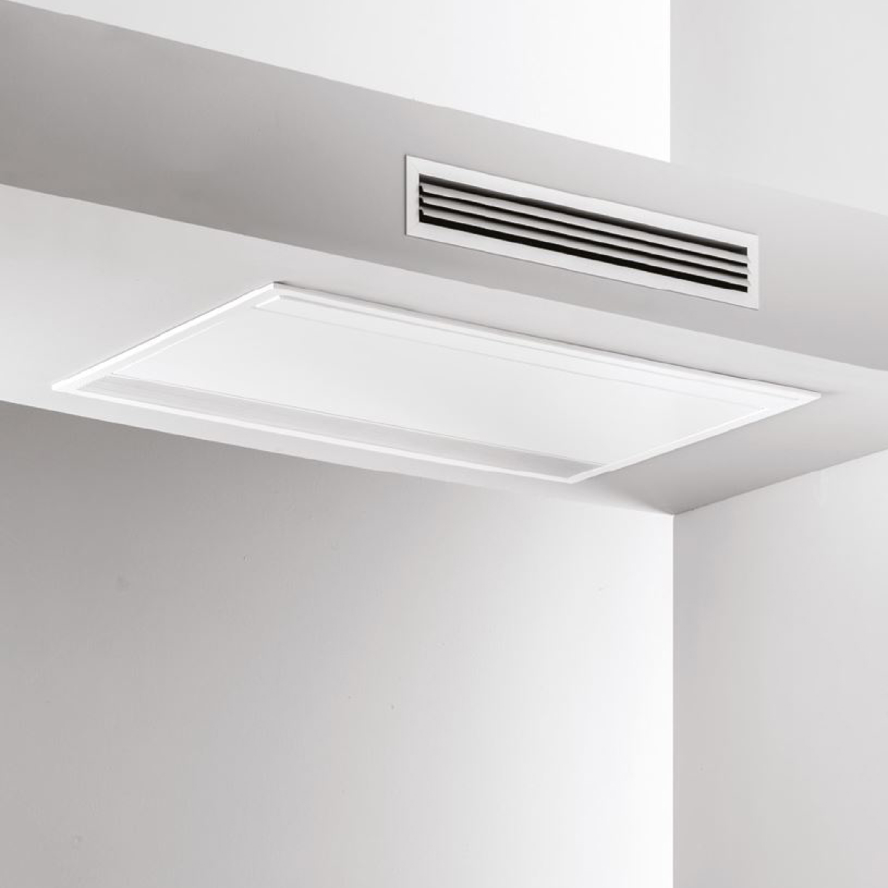 ELFORoom2 011.0 viftekonvektor, 2-rørs, for innbygging, hotellvariant, 0-10 V