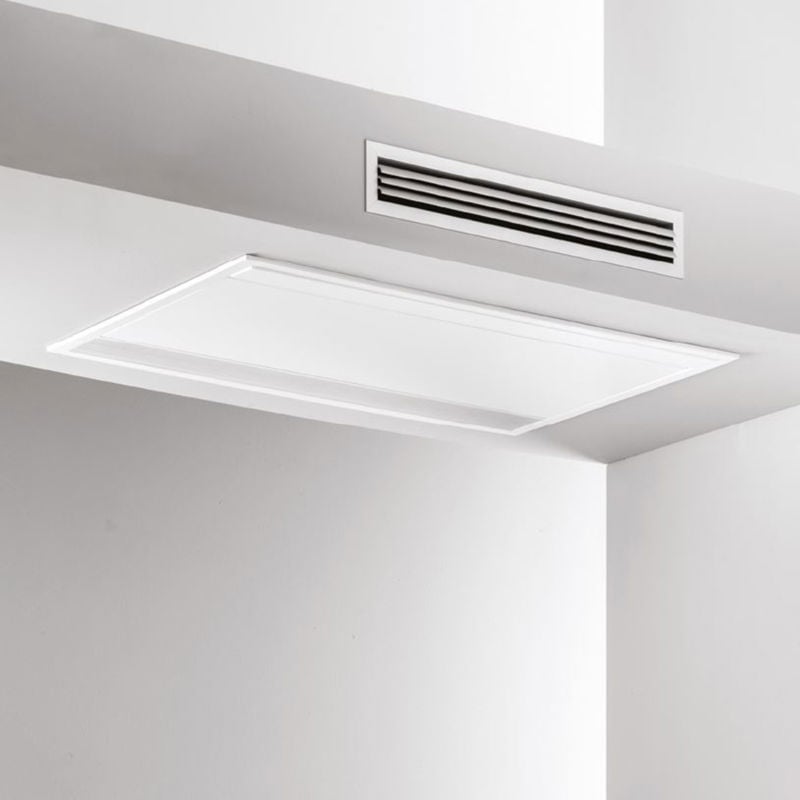 ELFORoom2 003.0 viftekonvektor, 2-rørs, for innbygging, hotellvariant, 3-trinns 230 V