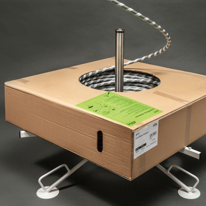 Gulvvarmerør x-net med borrelås, 16x2 mm PE-Xc, 120 m rørkveil