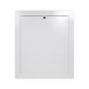 Gulvvarmeskap med r&#248;rfordeler, HxBxD 720x550x108 mm, DN25 x 3 kurser EK