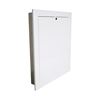 Gulvvarmeskap med r&#248;rfordeler, HxBxD 720x550x108 mm, DN25 x 5 kurser EK