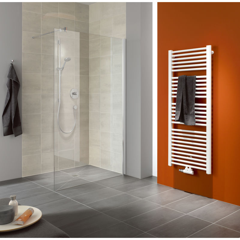 Basic-50 baderomsradiator, hvit, H 1172 x B 599 mm