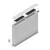 X-flair Line K radiator m/ vifte 22, H 559 x L 605 mm