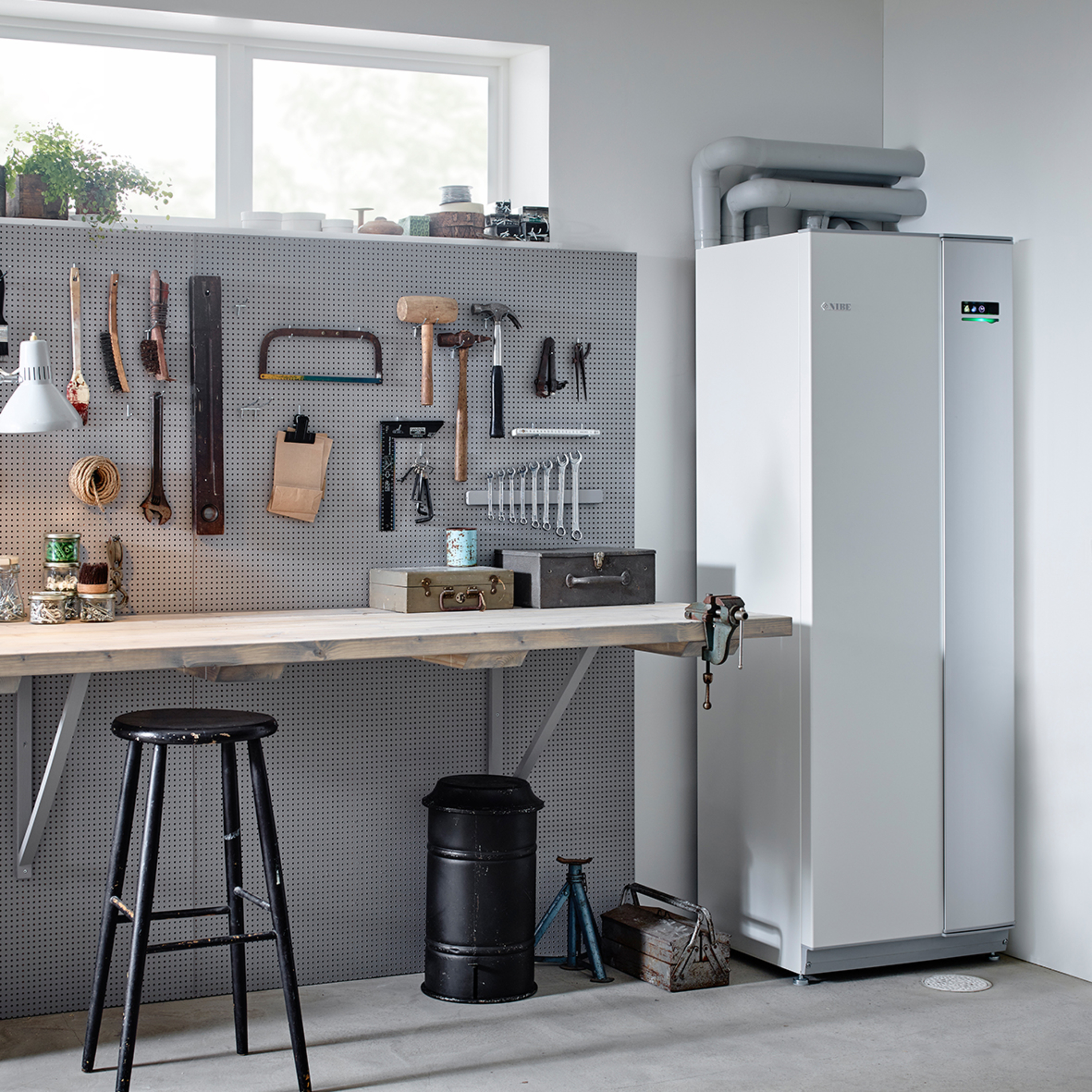 F1155-6 EM Inverter, 3~ 400 V, væske-vann varmepumpe