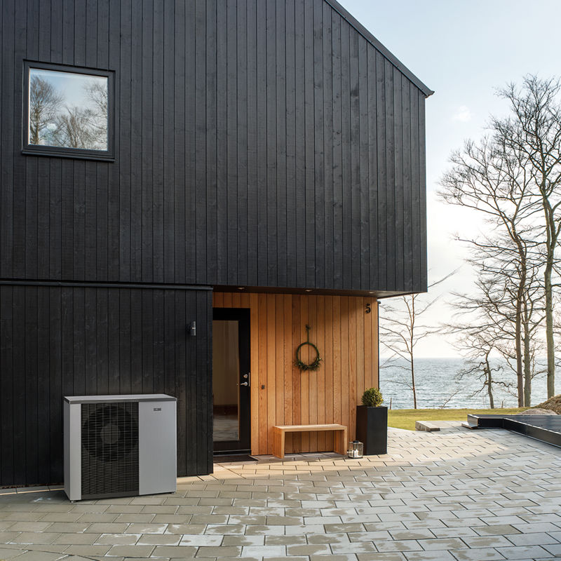 F2120-8 Inverter, 1~ 230 V luft-vann monoblokk varmepumpe