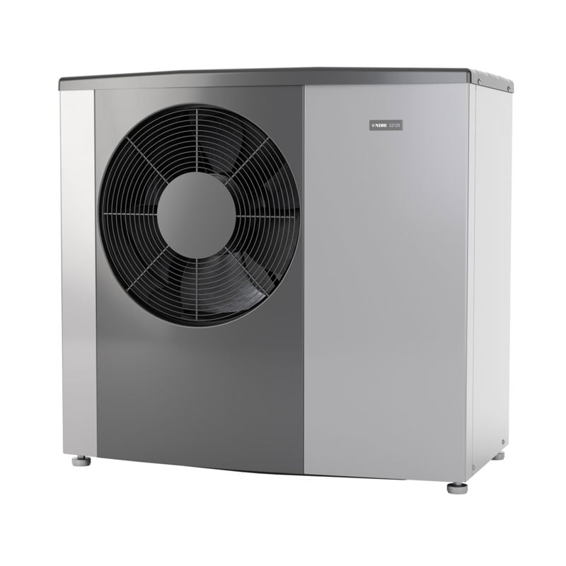 S2125-20 Inverter, 3~ 400 V luft-vann monoblokk varmepumpe