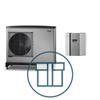 F2040-12 Inverter med SMO 40, 1~ 230 V systempakke luft-vann varmepumpe