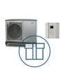 F2040-8 Inverter med SMO 20, 1~ 230 V systempakke luft-vann varmepumpe