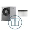 S2125-8 Inverter med SMO S40, 3~ 400 V systempakke luft-vann varmepumpe