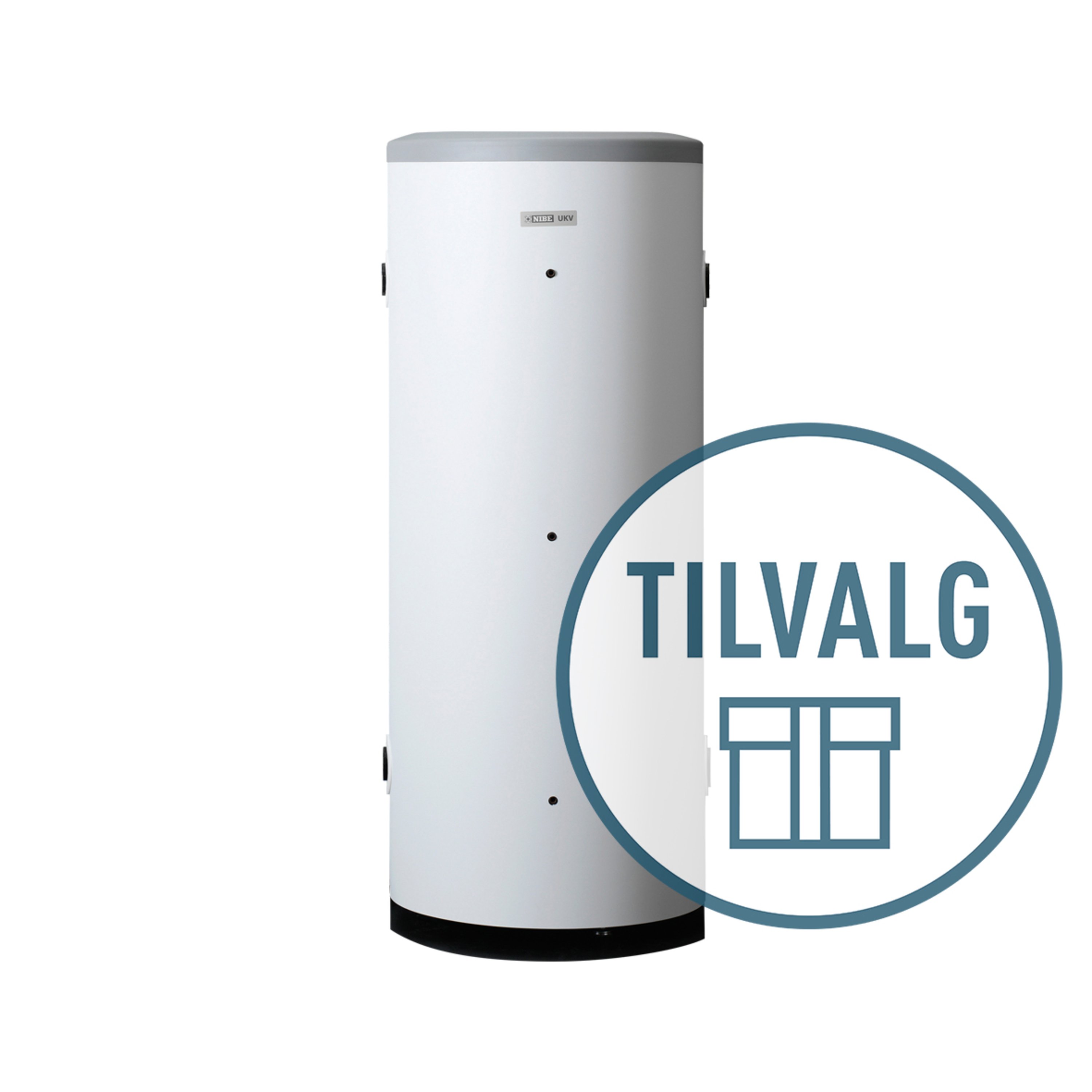 Tilvalgspakke akkumulatortank NIBE UKV 300 liter, 2-rør tilkobling