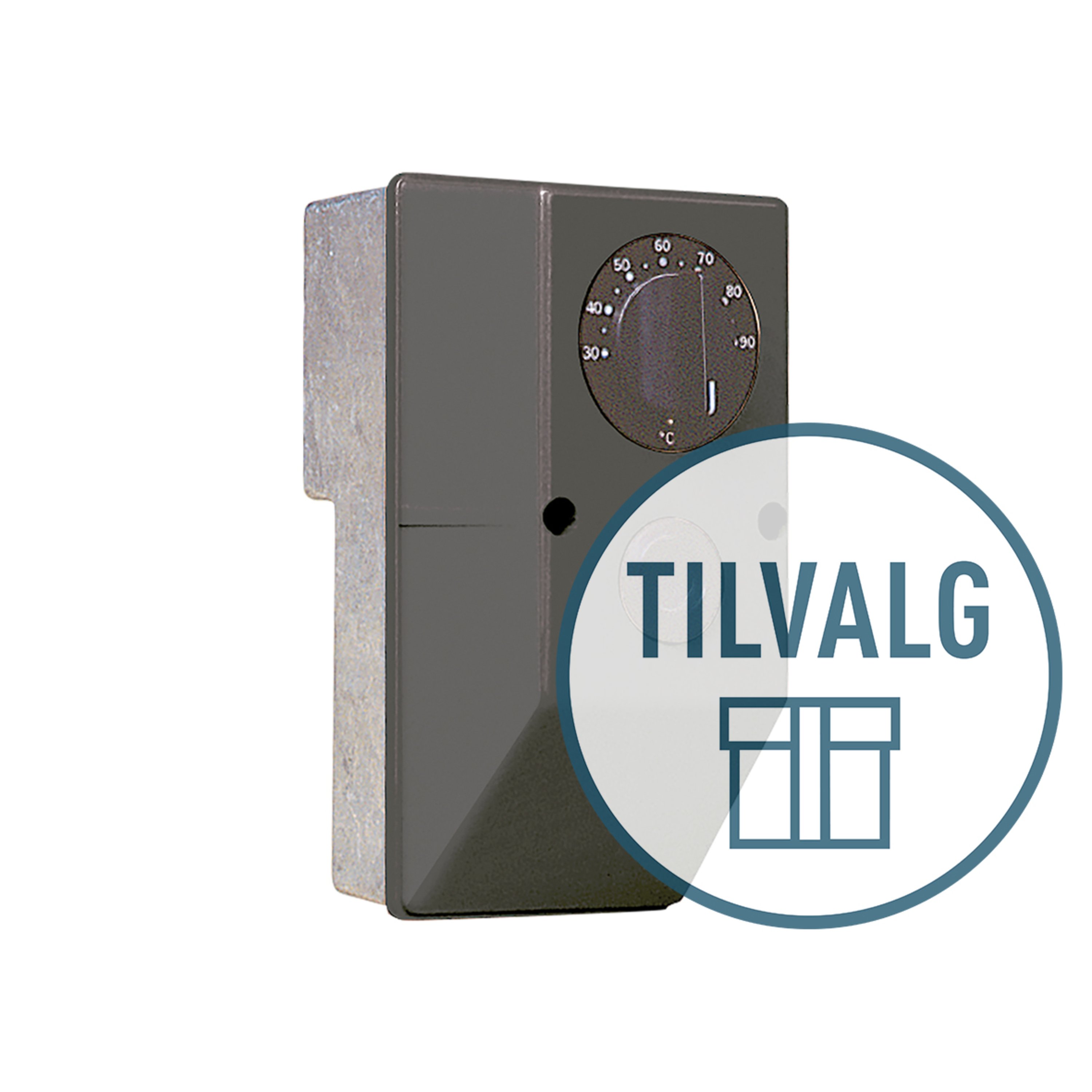 Tilvalgspakke elkassett 9 kW, med beholder og koblingsboks