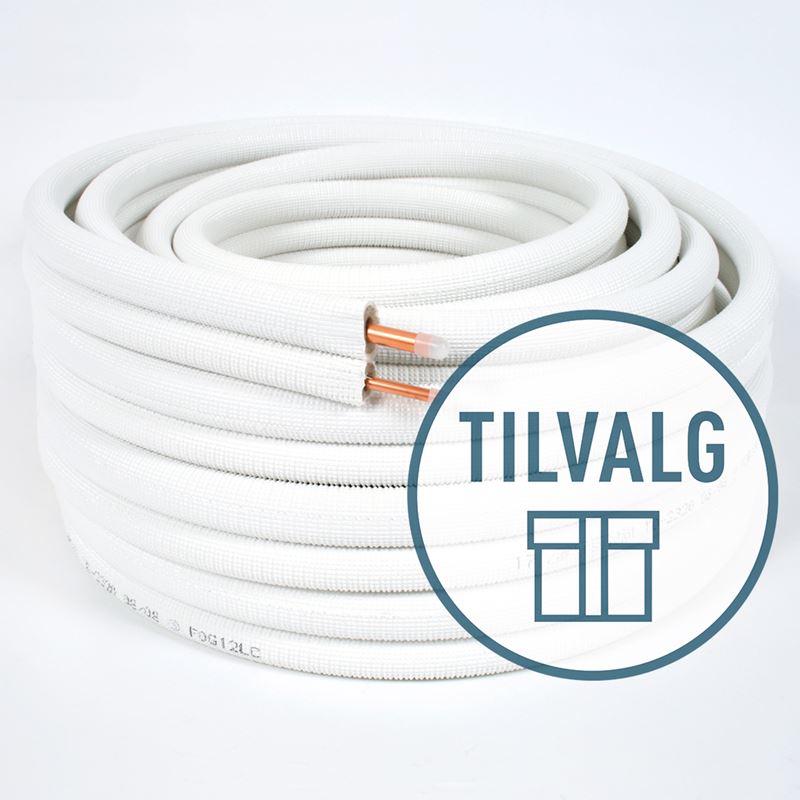 TEST Tilvalgspakke montasjemateriell luft-luft bolig