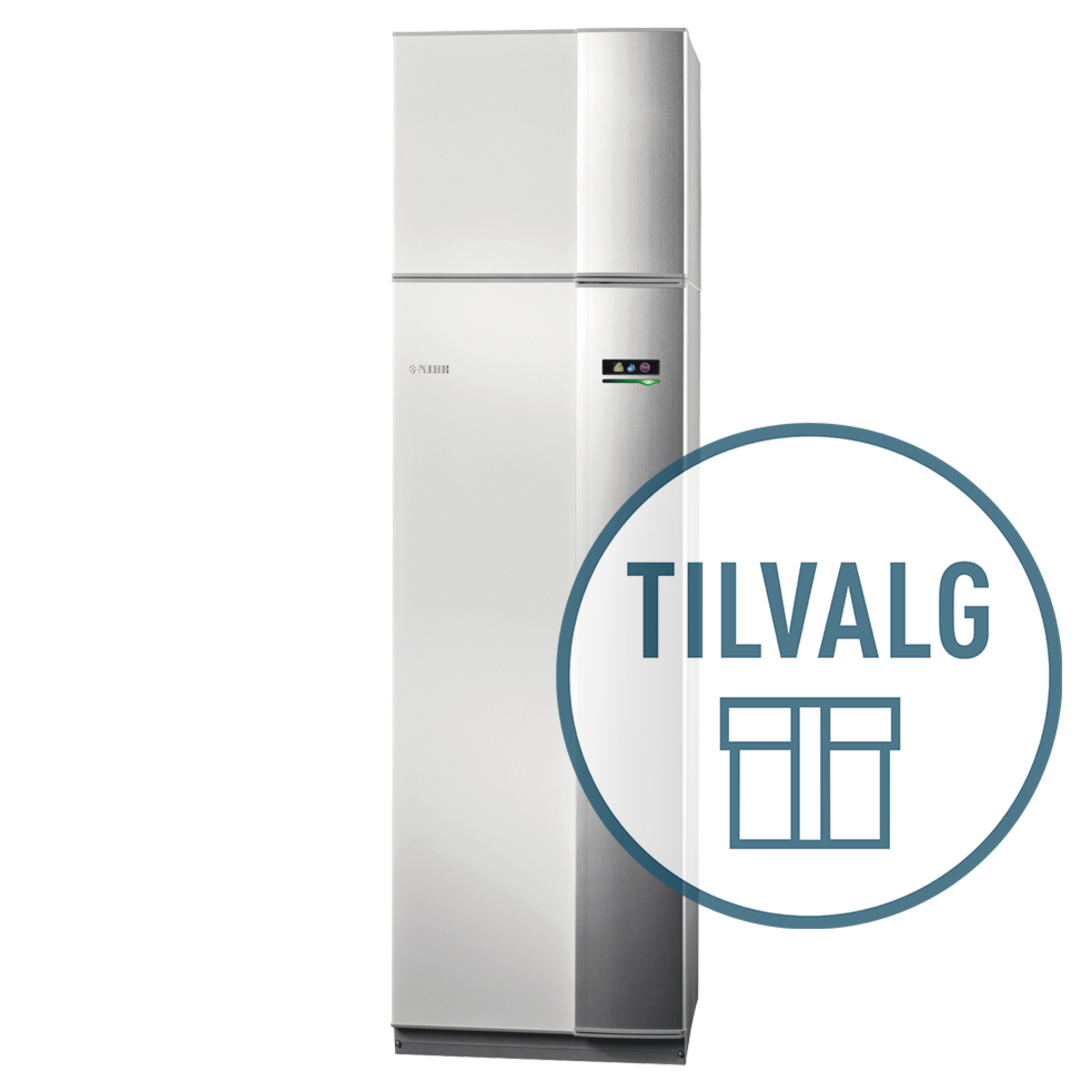 Tilvalgspakke tilluftsmodul NIBE SAM 41 inkl. akkumulatortank UKV 100, for F750 R EM