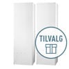 Tilvalgspakke varmtvann 1000 liter, 2 stk. SPB 500 RB 3-fas 230 V inkl. installasjonssett - for SMO