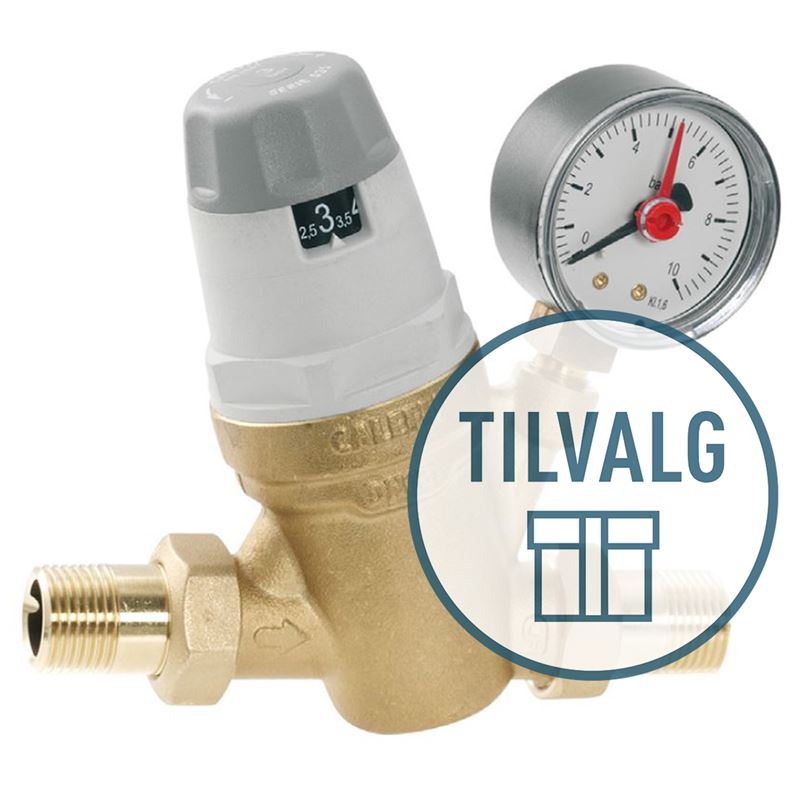 Tilvalgspakke ventilkombinasjon innkommende nettvannstrykk &gt;6 bar, 1 1/4&#39;&#39;