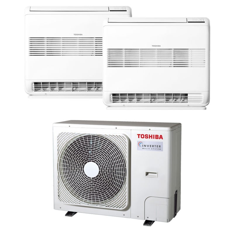 Gulvmodell Multi Nordic 25&35 luft-luft varmepumpe