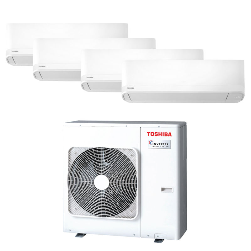 Seiya Multisplitt 4 stk 13, 4M27 luft-luft varmepumpe