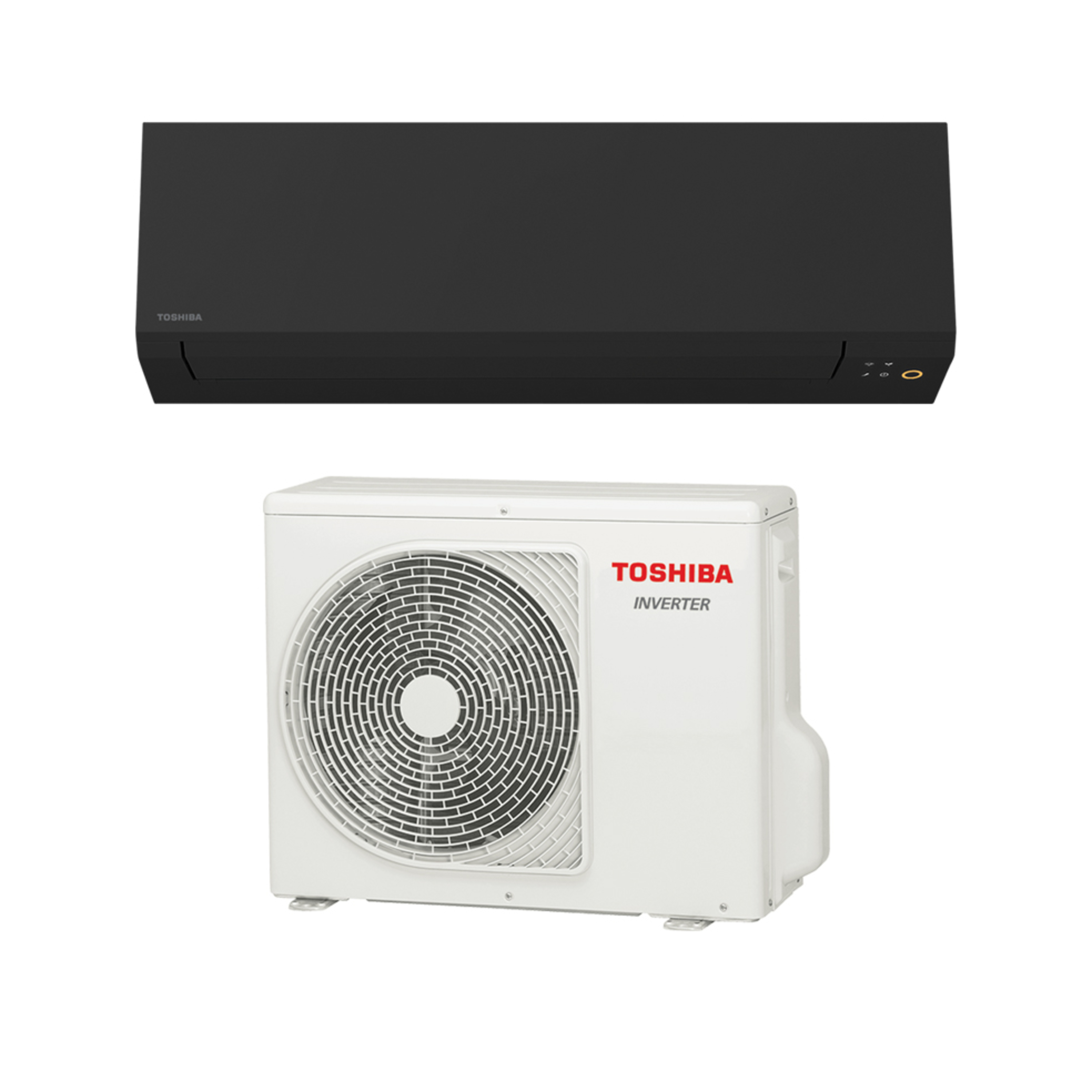 Polar 25 luft-luft varmepumpe, sort