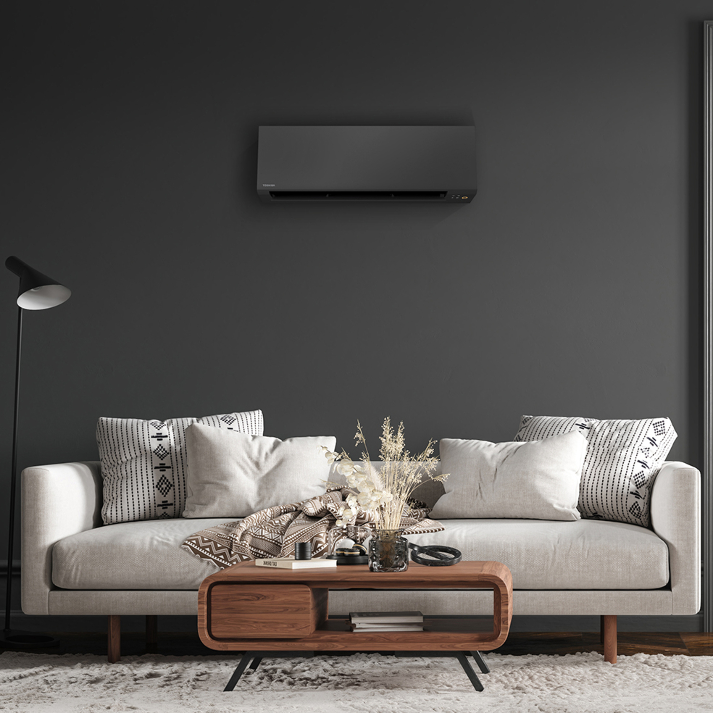 Polar 25 luft-luft varmepumpe, sort