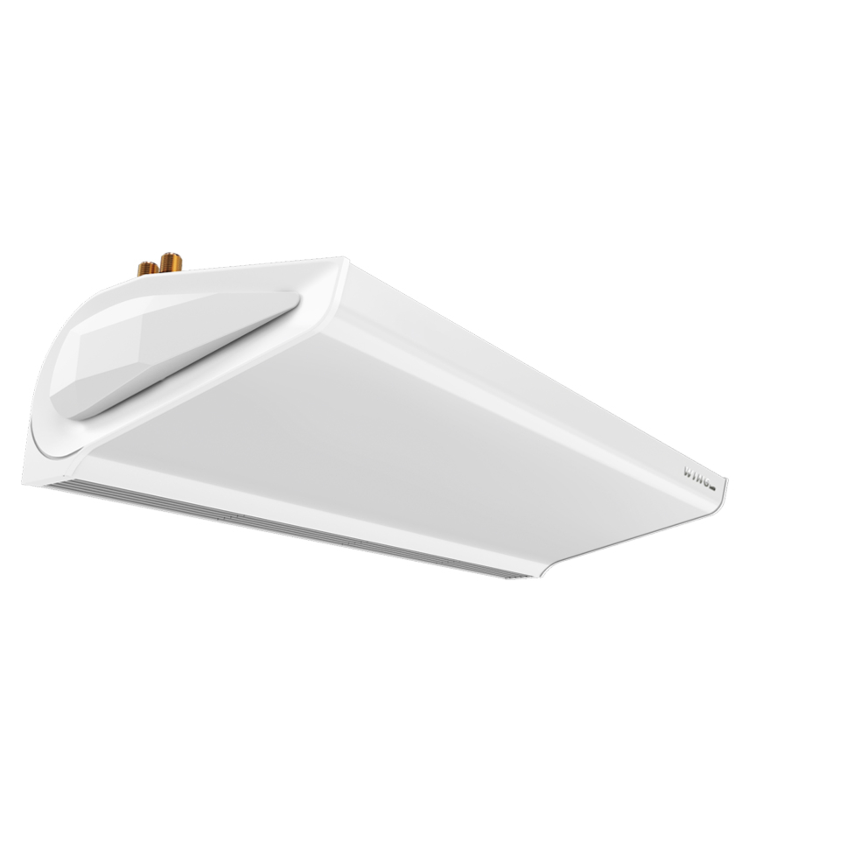 Wing W100 EC hvit luftport m/ vannbatteri og EC-viftemotor, maks. dørbredde 1,0 meter