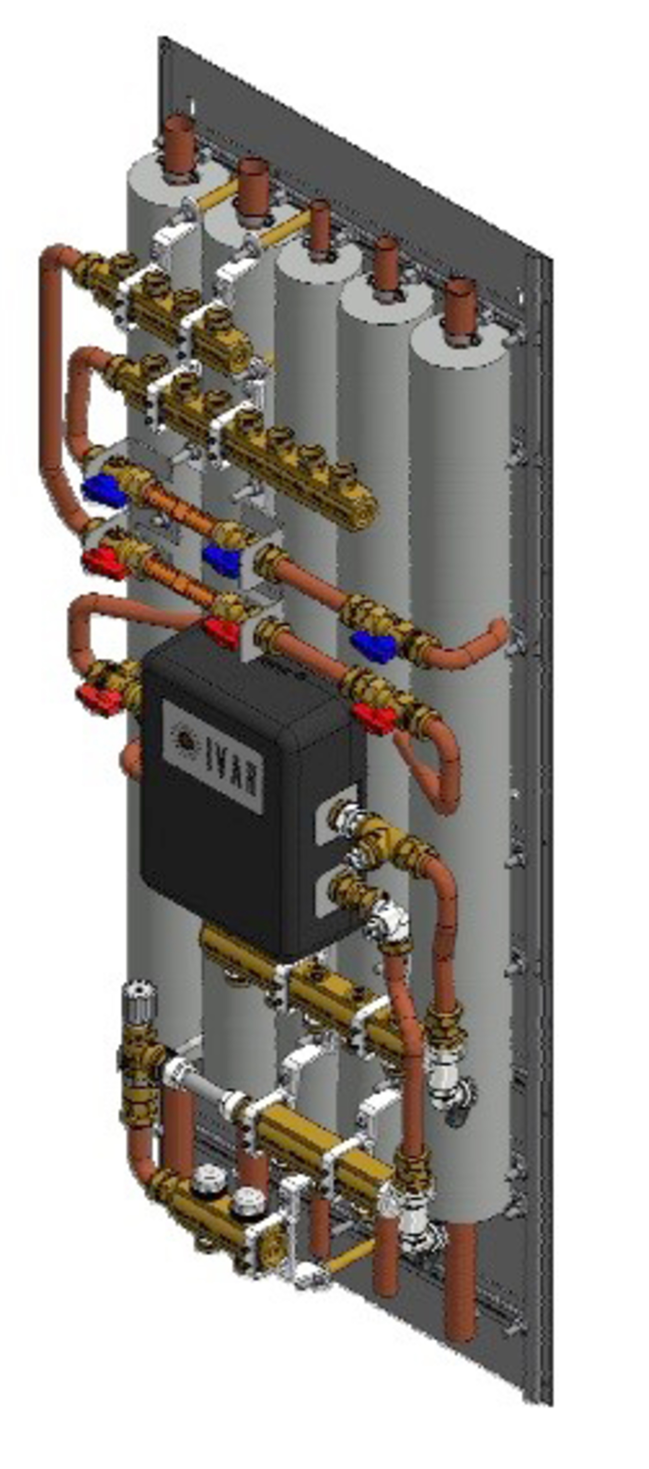 Teknisk modul ESS-01, 1 GV, 2 R, 2 KV, 2 VV (28-28-18-22-28)