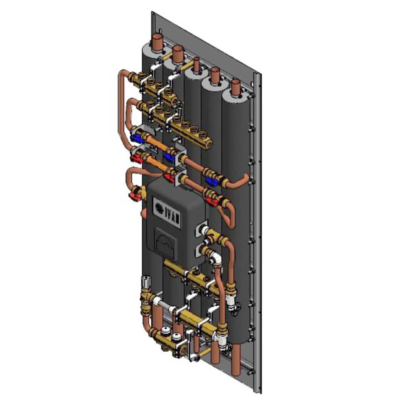 Teknisk modul ESS-01, 2 GV, 2 R, 3 KV, 3 VV (35-35-18-28-28)