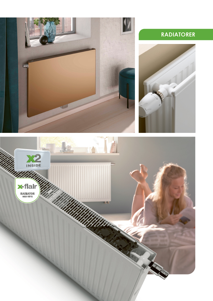 Brosjyre, Kermi radiatorer