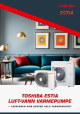 Brosjyre, Toshiba ESTIA luft-vann varmepumper.jpg