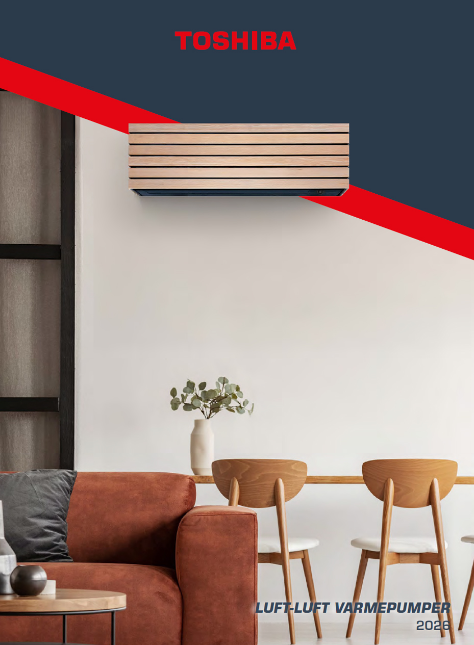 Toshiba luft-luft varmepumper