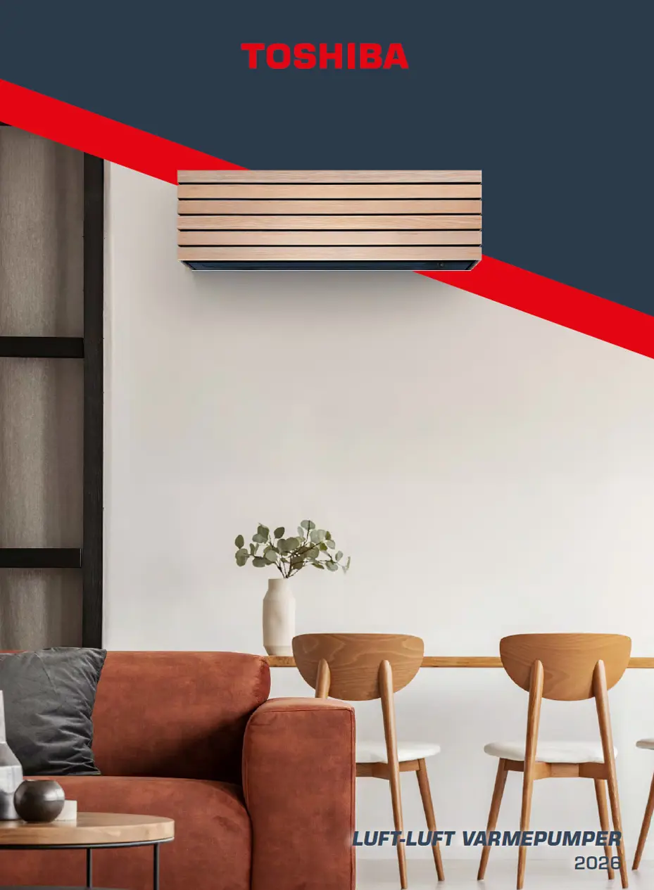 Toshiba luft-luft varmepumper